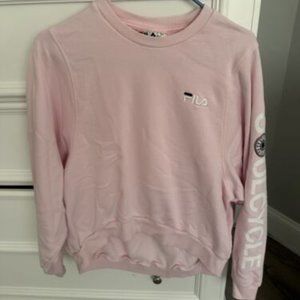 Soul Cycle Fila Women’s Pullover Sweatshirt - Size L Pink